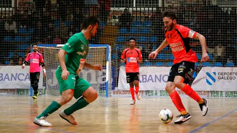 Partido Burela - Magna Gurpea en Lugo. Lnfs.