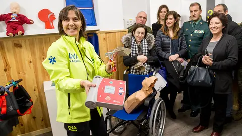 Acto de inauguración de los nuevos locales de la Escuela de Formación de DYA, con motivo de la celebración de su 40 aniversario (24). IÑIGO ALZUGARAY