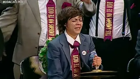 Chirigota 'No te vayas todavía'.