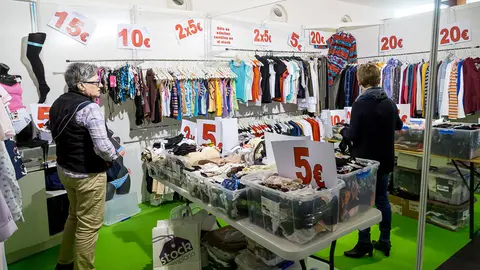 Edición de la 'Pamplona Stock 2017' en Baluarte, con la participación de 45 establecimientos (05). IÑIGO ALZUGARAY