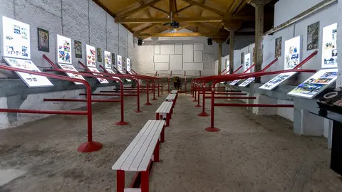 Presentación del recorrido que se ha habilitado para las visitas a la Plaza de Toros de Pamplona (18). IÑIGO ALZUGARAY