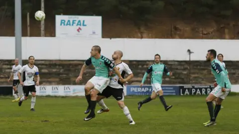 Partido Tudelano - Racing. Foto web Racing.