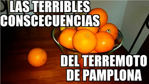 Los memes sobre el terremoto que ha sacudido Pamplona triunfan en las redes sociales (3)