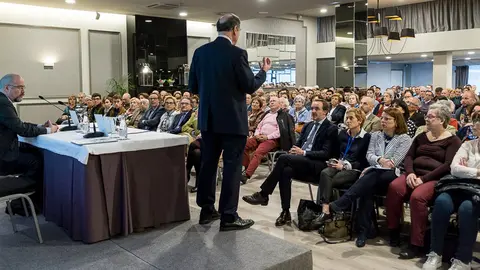 Charla-coloquio con el periodista Pedro J. Ramírez, organizada por Sociedad Civil Navarra (21). IÑIGO ALZUGARAY
