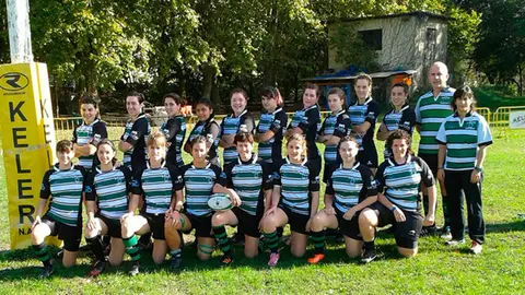 Equipo La Única de Rugby femenino.