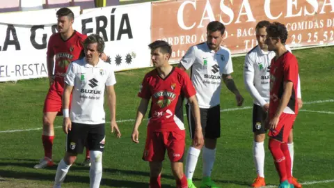 Partido Burgos CF - Tudelano. Foto web CD Tudelano.