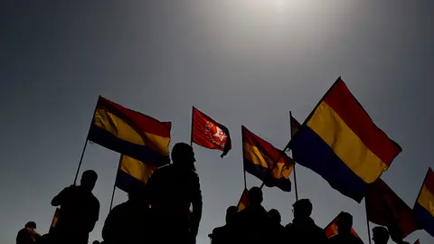 La Asociación de Familiares de Fusilados rinde homenaje a los 3.452 navarros asesinados en la Guerra Civil, en un acto que celebra también el Día de la República. PABLO LASAO (4)