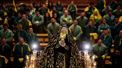 Traslado de _La Dolorosa_ desde la Catedral hasta San Lorenzo. PABLO LASAOSA 12