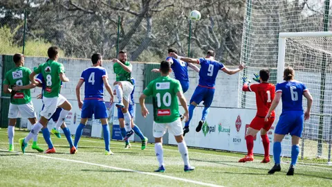 Partido Guijuelo - Izarra. Foto Facebook Guijuelo.