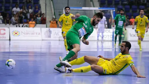 Último partido del Magna Gurpéa en casa contra el Jaén. MIGUEL OSÉS_3