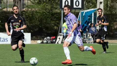 Partido Valladolid B - Tudelano. Foto web R. Valladolid.