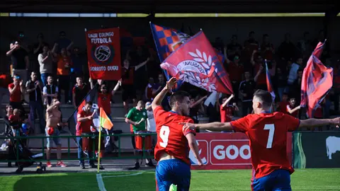 El Osasuna Promesas recibe al Ponferradina en Tajonar. MIGUEL OSÉS_13