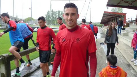 Kike Barja en Tajonar.