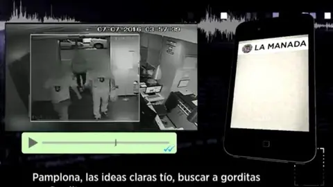 Los audios de WhatsApp enviados en el grupo La Manada por los cinco detenidos acusados de una violación en Sanfermines ANTENA 3