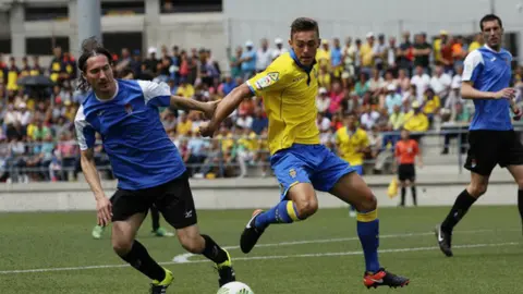 Partido Las Palmas Atco - Peña Sport. Twitter L. Palmas.