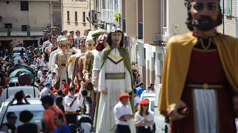 Concentración de gigantes en Villava. MIGUEL OSÉS (7)