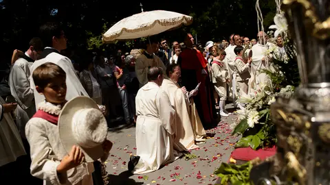 Procesión del Corpus Christi en Pamplona. PABLO LASAOSA 11