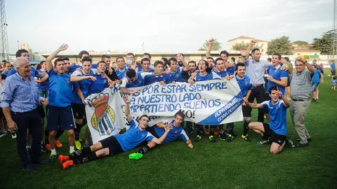El ascenso de la Peña Sport a 2ª B tras ganar al Náxara en Tafalla. MIGUEL OSÉS (32)