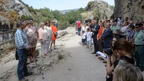 Homenaje en memoria del guardia civil José Luis Hervás, asesinado por ETA en la Foz de Lumbier en 1990. PABLO LASAOSA (4)