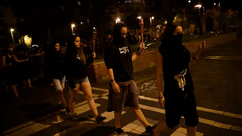 Manifestación en contra de las agresiones sexuales . PABLO LASAOSA 01
