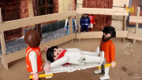 Los muñecos de Playmobil cobran vida para homenajear a los encierros de Sanfermines YOUTUBE