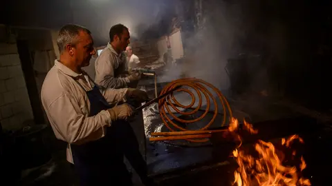 Churrería de la Mañueta en San Fermín. PABLO LASAOSA01