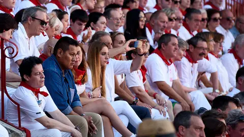 Corrida de toros del 9 de julio con la ganadería Puerto de San Lorenzo en las fiestas de San Fermín 2017. PABLO LASAOSA 36