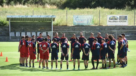 Osasuna completa su primer entrenamiento en Boltaña 5