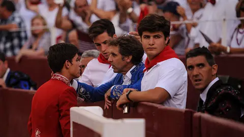 Corrida de Rejones de la Feria de Estella con los Hermoso de Mendoza y Joao Maura. MIGUEL OSÉS_17