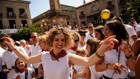Chupinazo de Tafalla 2017. MIGUEL OSÉS_14
