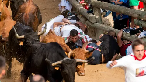 Cuarto encierro del Pilón de Falces 2017 (13). IÑIGO ALZUGARAY