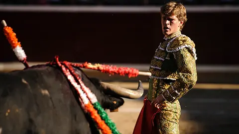 Última corrida de toros la feria de Tafalla con los diestros El Cid, Antonio Nazaré y Borja Jiménez. MIGUEL OSÉS (14)