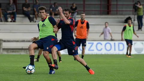 Entrenamiento de Osasuna en Tajonar. PABLO LASAOSA 17