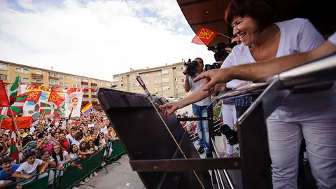 Chupinazo de las fiestas de Berriozar de 2017 MIGUEL OSÉS_11