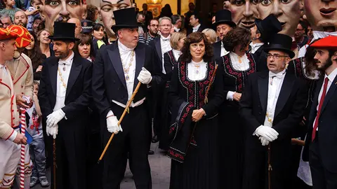 La comitiva sale el día del Privilegio de la Unión. MIGUEL OSÉS_18