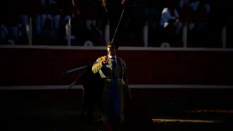 Corrida del hierro de Alberto Mateos en Sangüesa para Sánchez Vara, José Ercila y Javier Marín. PABLO LASAOSA 14