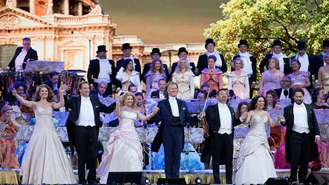 Un espectáculo de André Rieu, el famoso violinista internacional