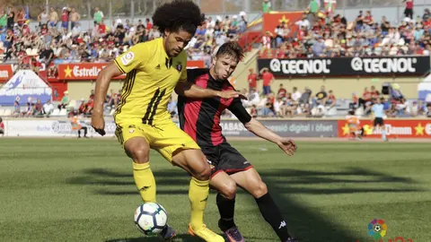 Partido entre Reus y Osasuna disputado en el Estadio Municipal. FOTO LFP (10)