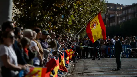 La Guardia Civil celebra el 12 de octubre en Pamplona. PABLO LASAOSA 02