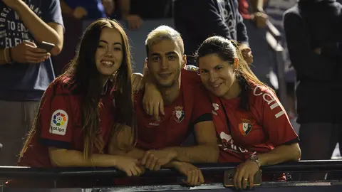 Afición en el Osasuna - Albacete. PABLO LASAOSA 02
