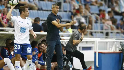 Martí entrena al tenerife. La Liga