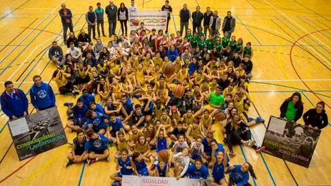 Participantes en los encuentros de baloncesto GOBIERNO DE NAVARRA