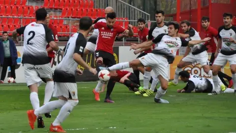 Partido Mirandés - Tudelano. CD Mirandés.