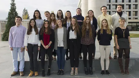 Alumnos de la Universidad de Navarra que forman parte del Reto Genovifem UNAV