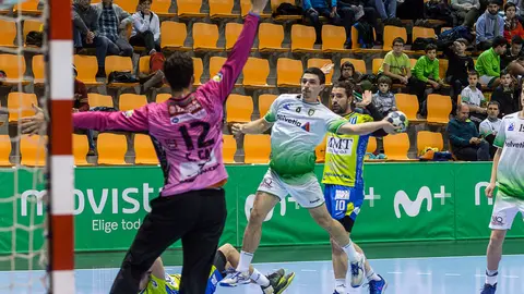 Partido de Liga Loterías Asobal entre Helvetia Anaitasuna y MMT Seguros Zamora (25). IÑIGO ALZUGARAY