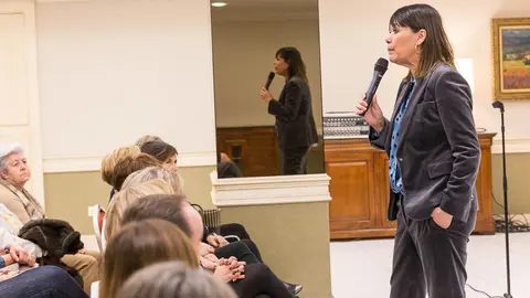 Presentación del libro 'El proxeneta', de Mabel Lozano (22). IÑIGO ALZUGARAY
