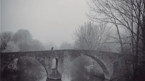 Imagen que ilustra el mes de diciembre en el calendario municipal de Pamplona.