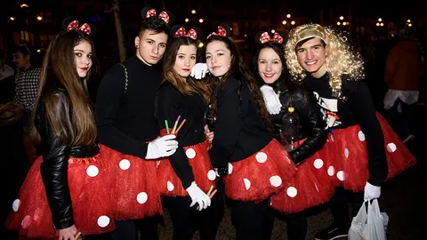 Los mejores disfraces de la Nochevieja de Pamplona para dar la bienvenida a 2018. MIGUEL OSÉS (40)