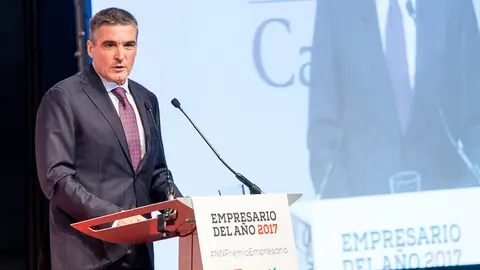 Benito Jiménez Cambra, director general de Congelados de Navarra, el Premio Empresario del Año 2017 (10). IÑIGO ALZUGARAY