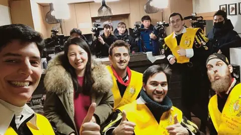 La Tuna de Medicina en un programa televisivo de Corea del Sur INSTAGRAM